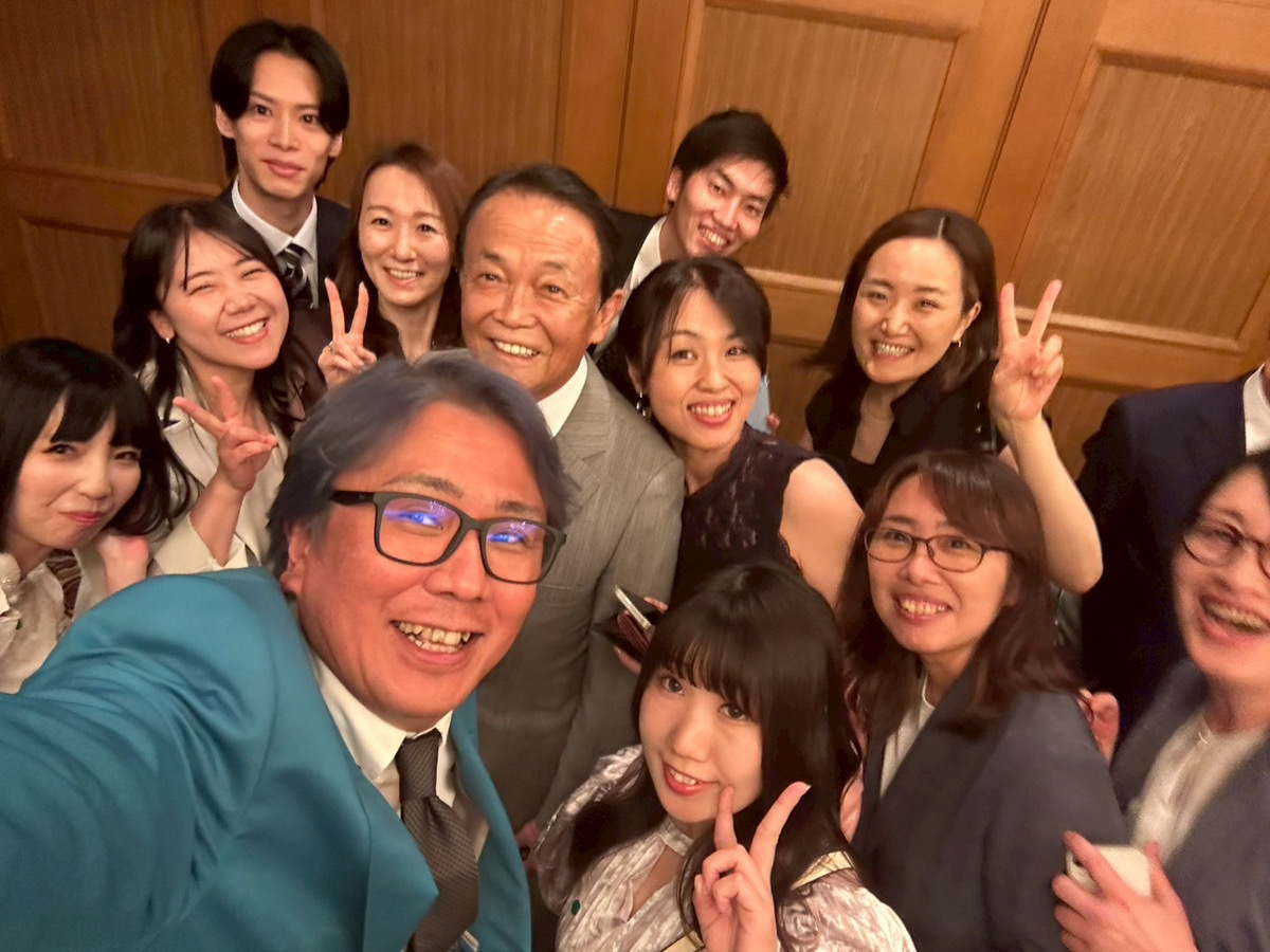 麻生元副総理との対話